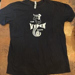 Black the viper room t shirt Medium